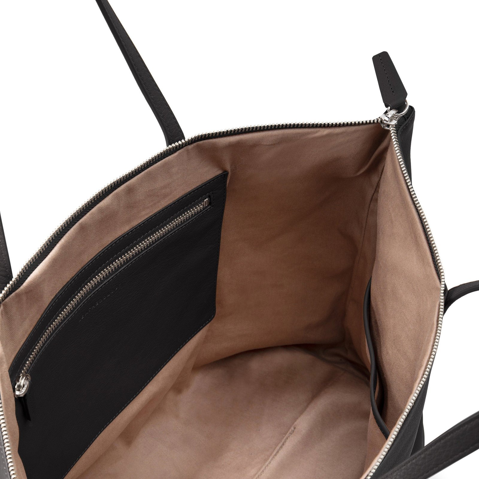 Aleena Soft Zippered Tote Black Onyx - Image 4