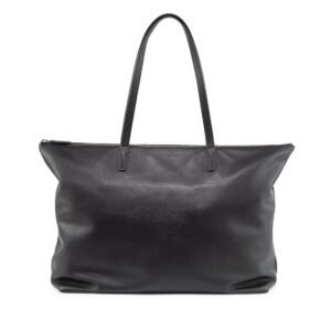 Aleena Soft Zippered Tote Black Onyx
