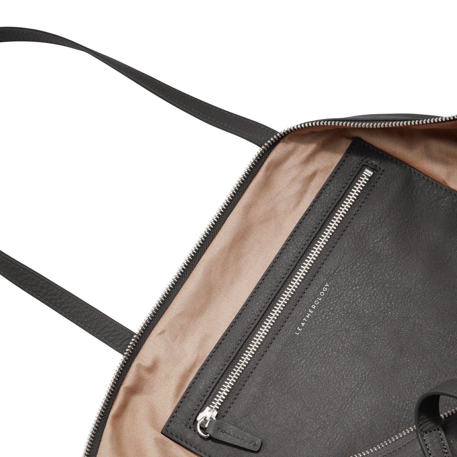 Aleena Soft Zippered Tote Black Onyx - Image 5