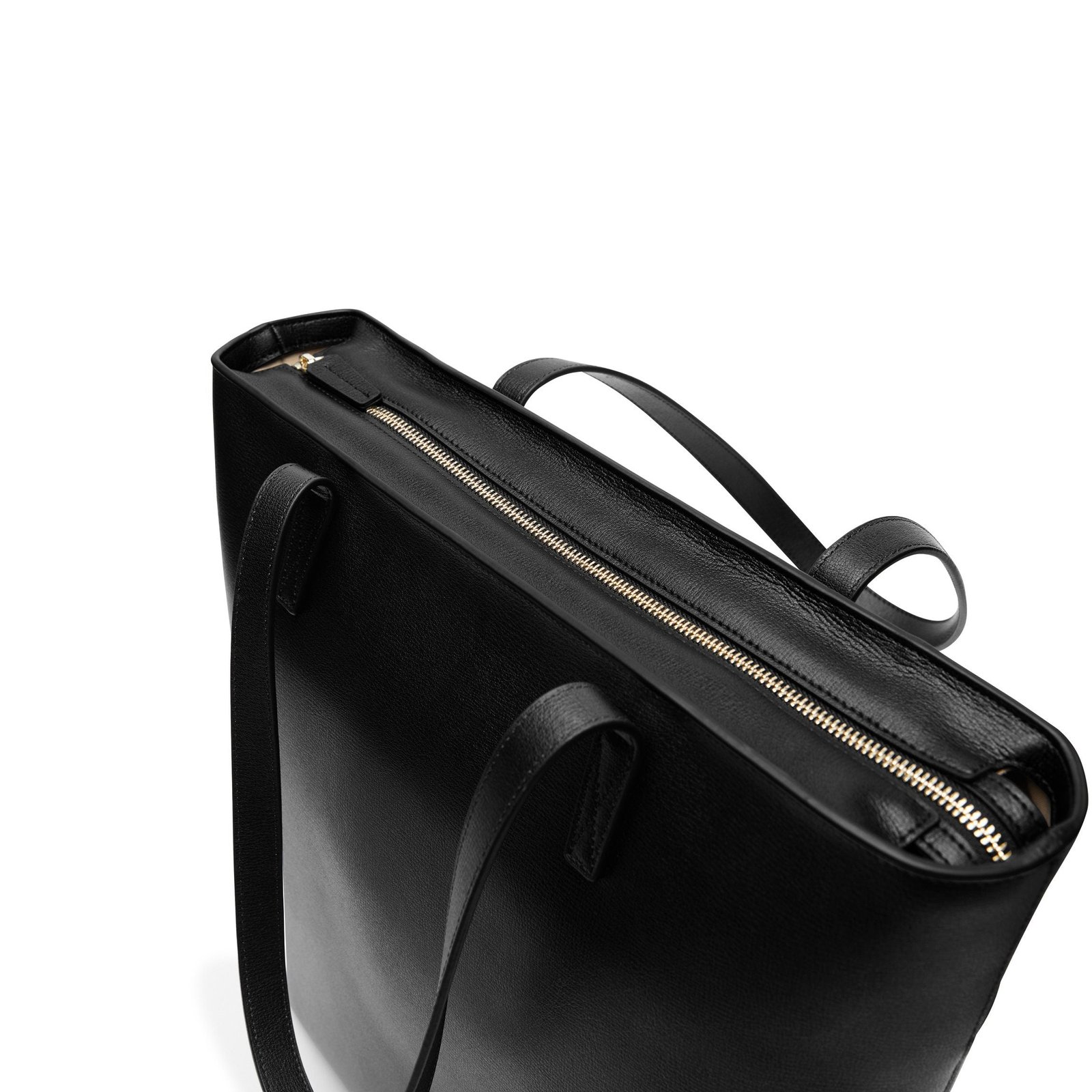 Alex Vertical Work Tote Black - Image 9