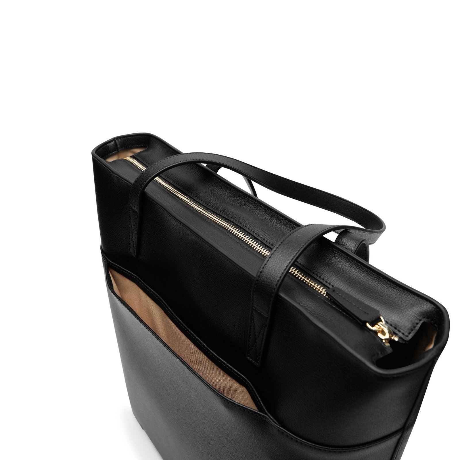 Alex Vertical Work Tote Black - Image 10