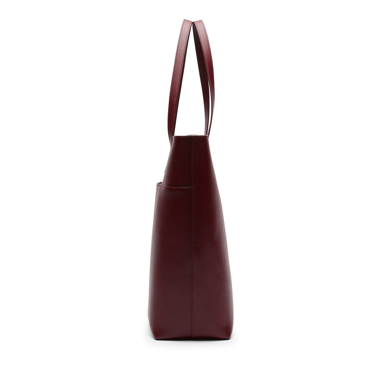 Alex Vertical Work Tote Oxblood - Image 4