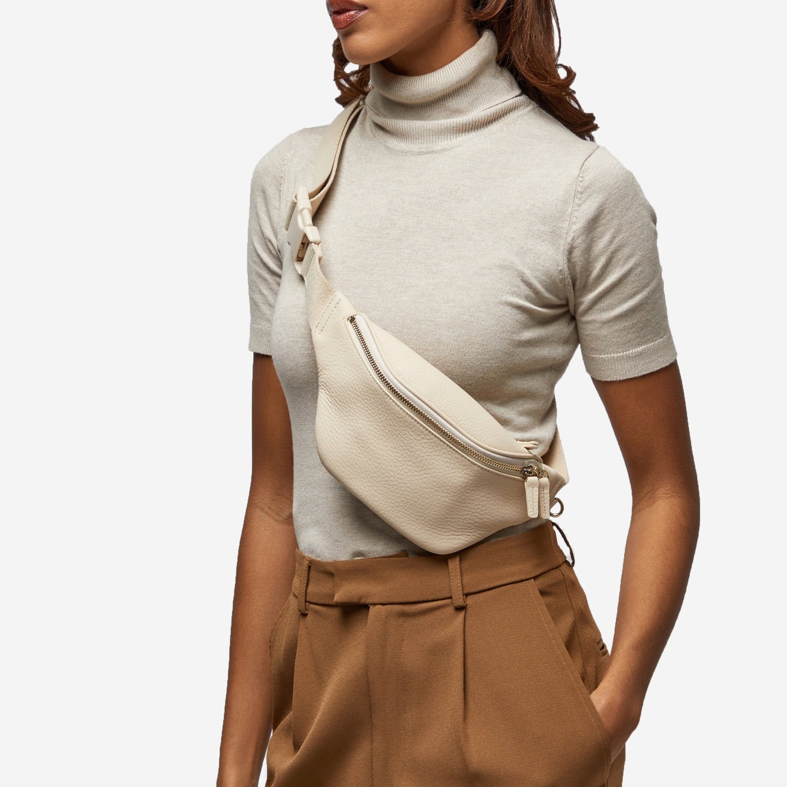 Blake Slim Belt Bag Sand - Image 2