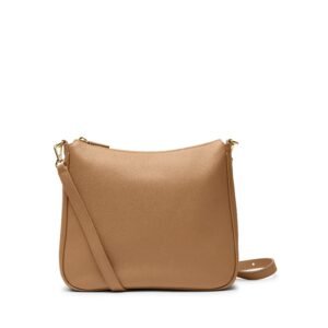 Greta Chain Medium Crossbody Camel