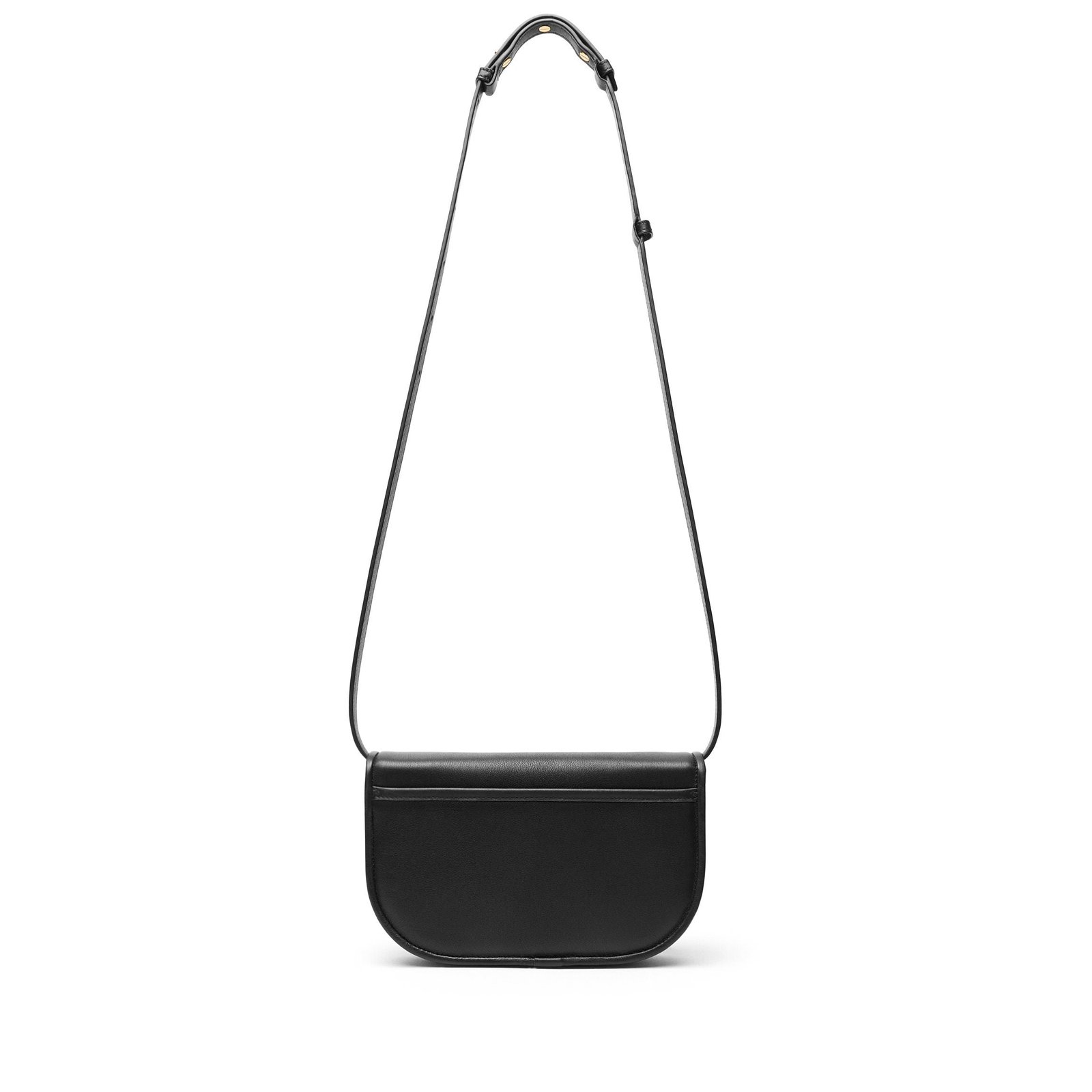 Katy Small Saddle Crossbody Black Onyx - Image 7
