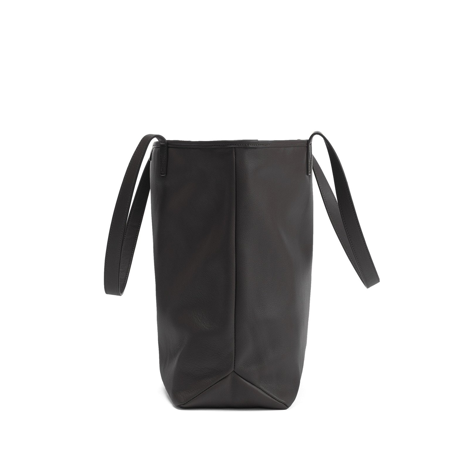 Large Zippered Downtown Tote Black Onyx - Image 3