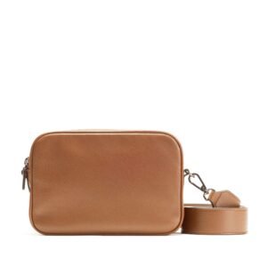 Meadow Double Zip Camera Bag Cognac
