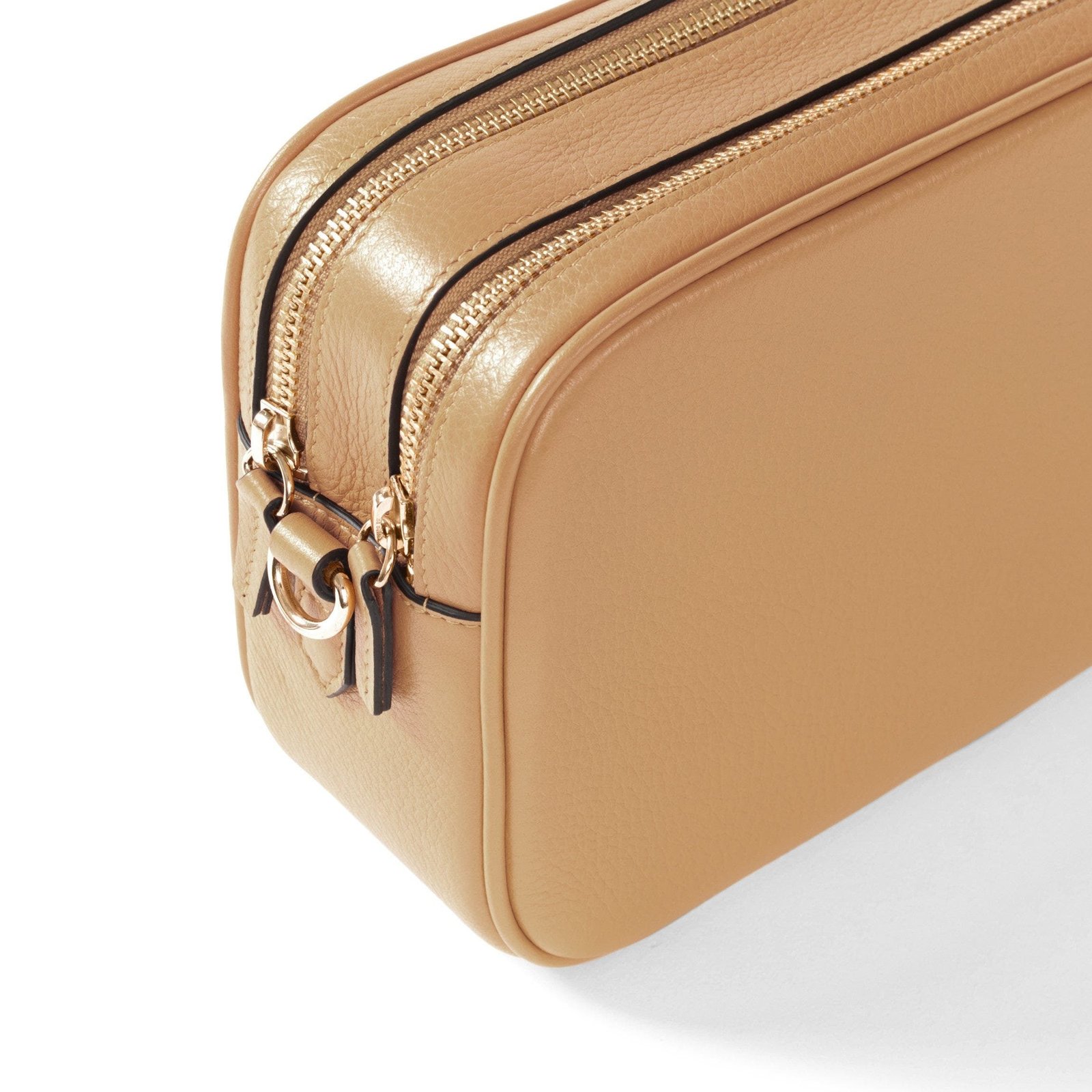 Meadow Double Zip Camera Bag Camel - Image 5