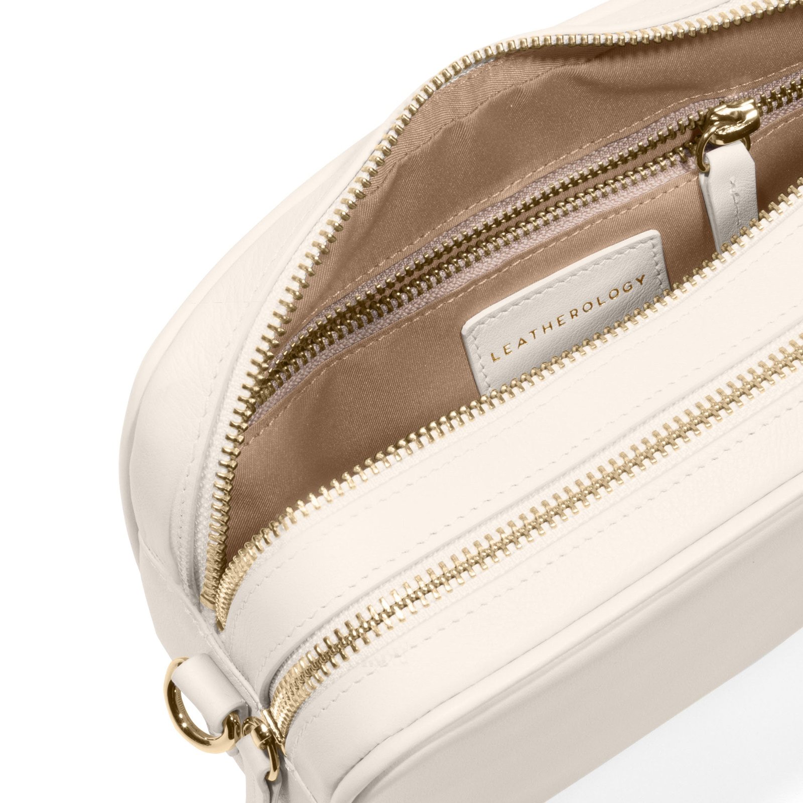 Meadow Double Zip Camera Bag Ivory - Image 5