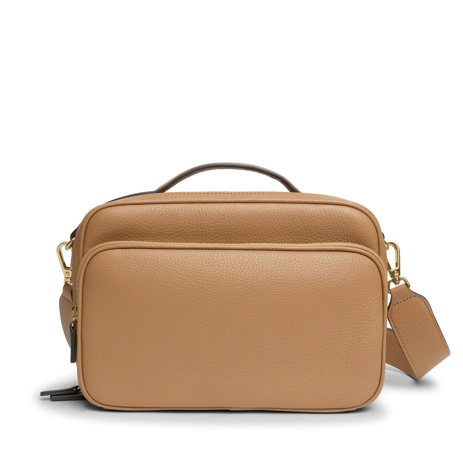 Meadow Large Satchel Camel