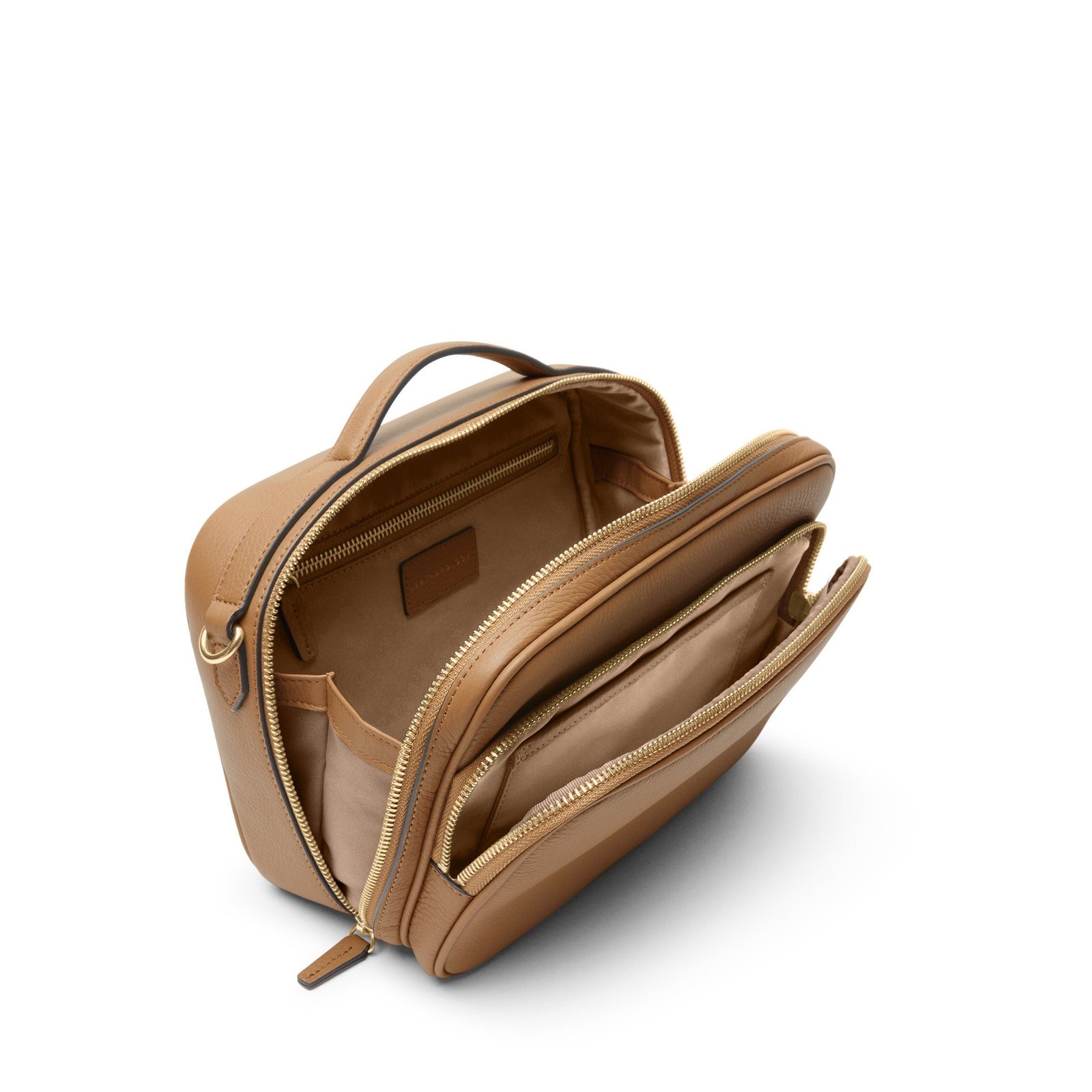 Meadow Large Satchel Camel - Image 6
