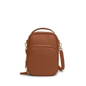 Meadow Small Sling Bag Saddle Brown