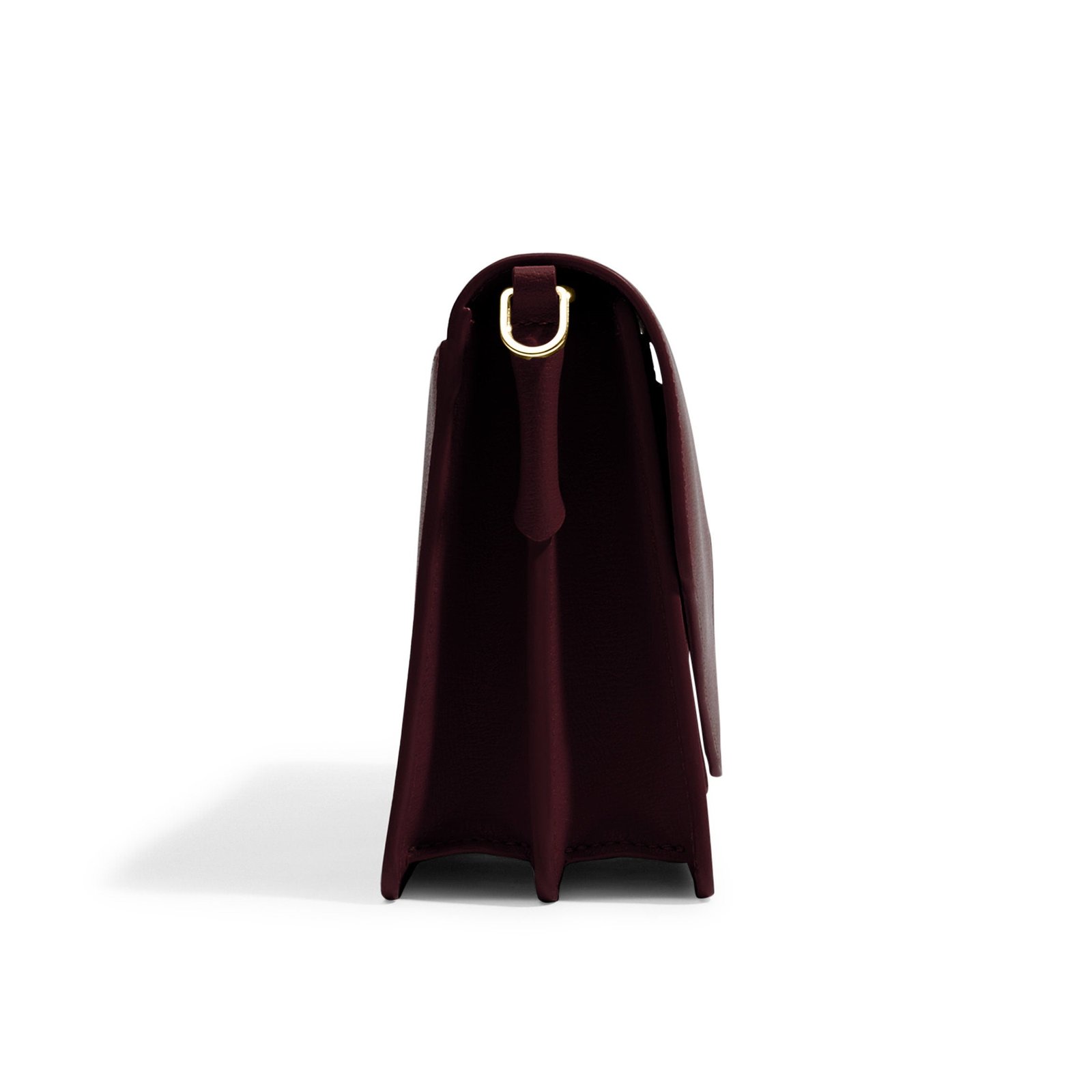 Medium Willow Envelope Bag Oxblood - Image 6