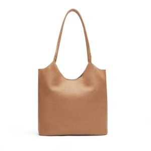 Mia Large Shopper Tote Camel