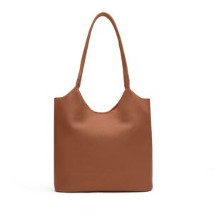 Mia Large Shopper Tote Saddle Brown