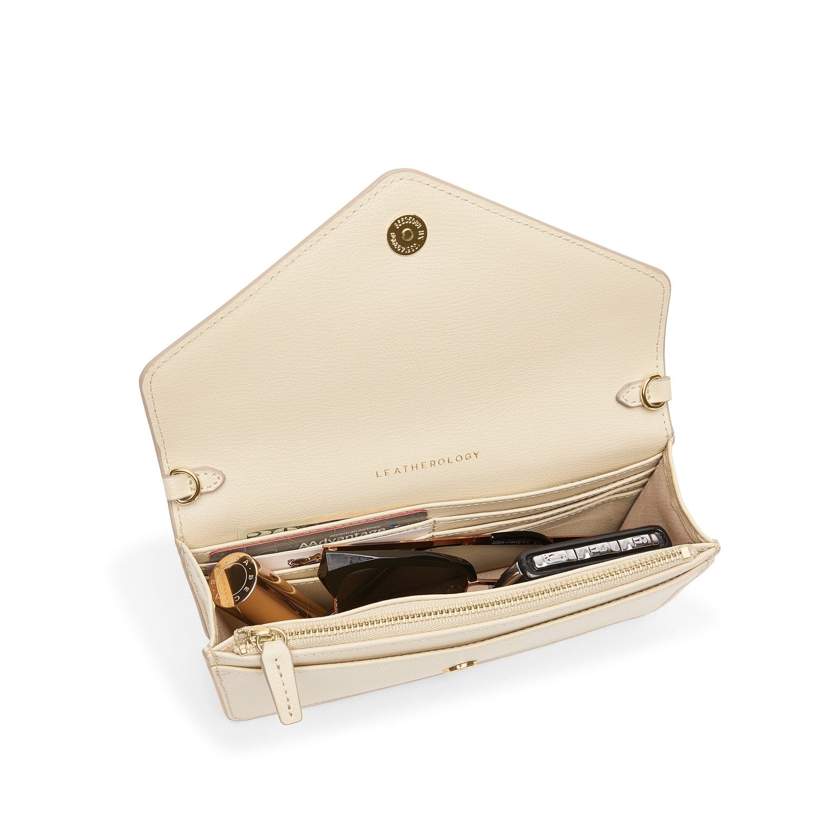 Small Willow Wallet on a Chain Dove - Image 7