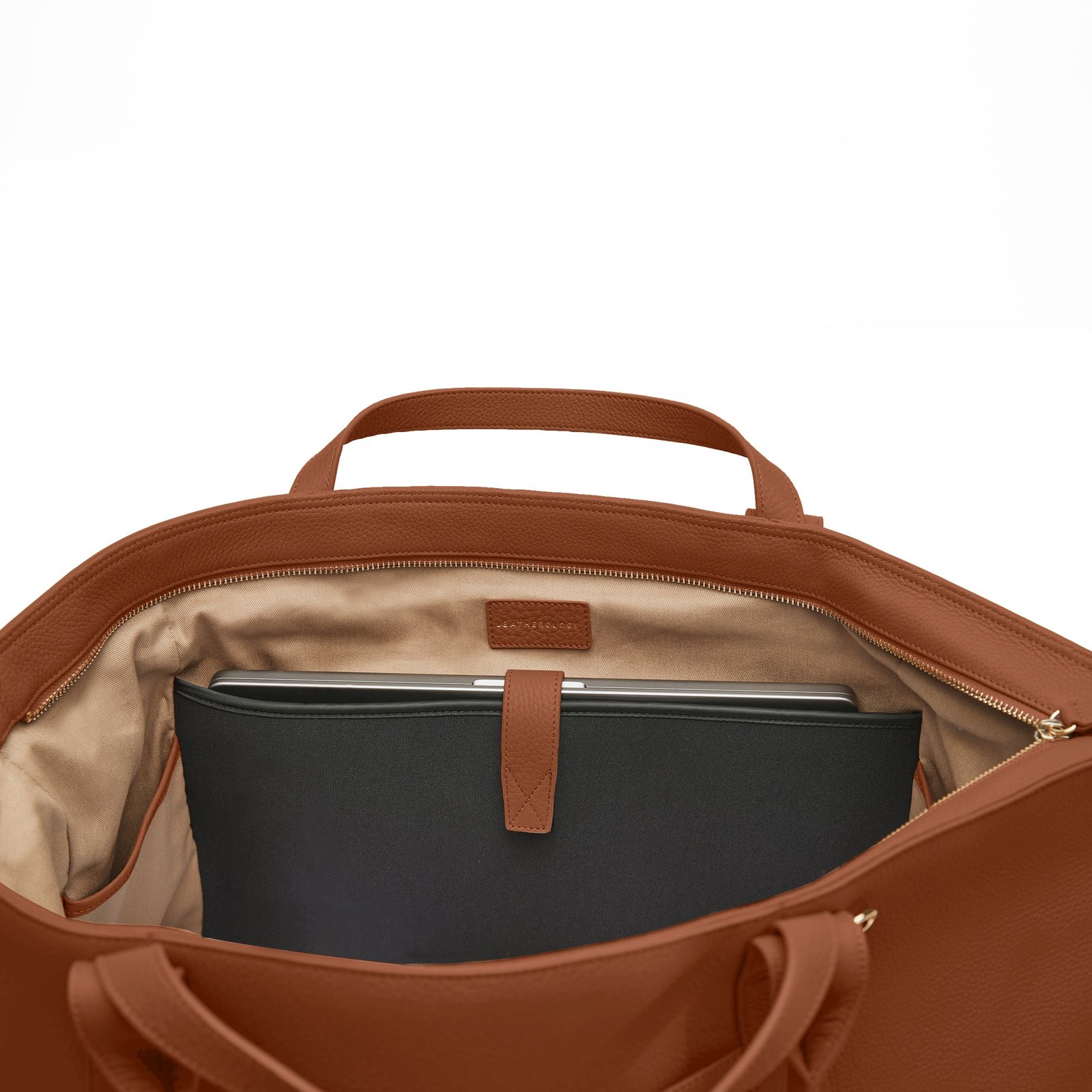 Transit Travel Tote Saddle Brown - Image 5