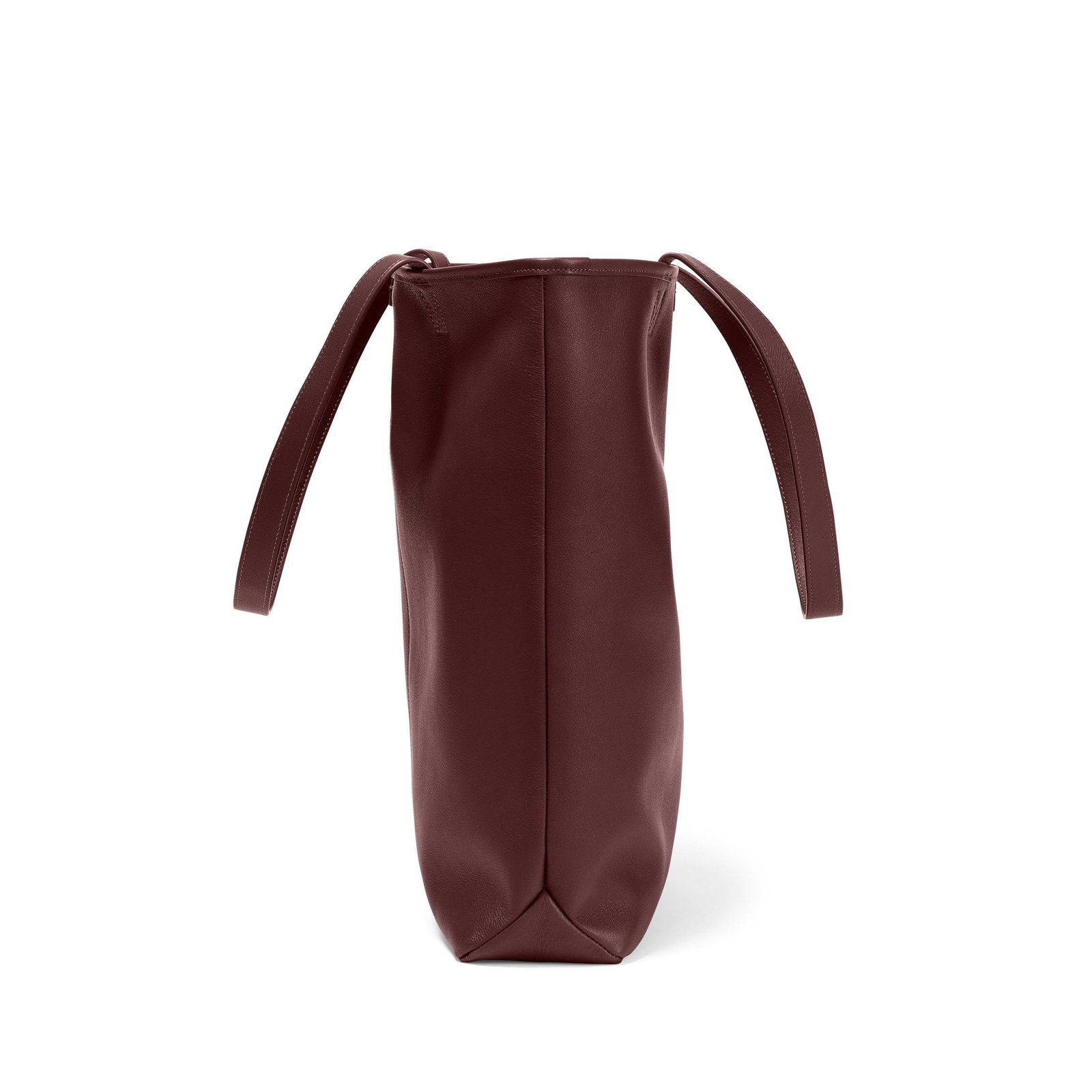 Uptown Vertical Tote Bordeaux - Image 3