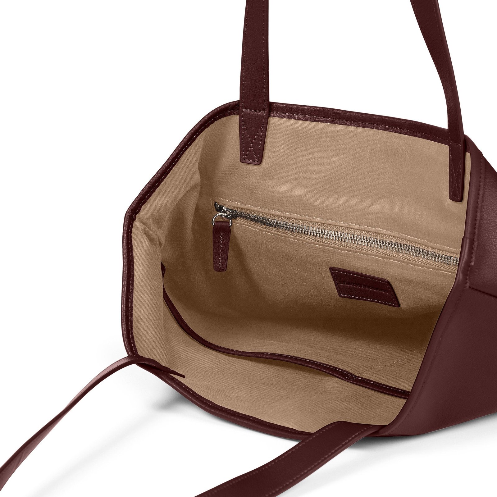 Uptown Vertical Tote Bordeaux - Image 4