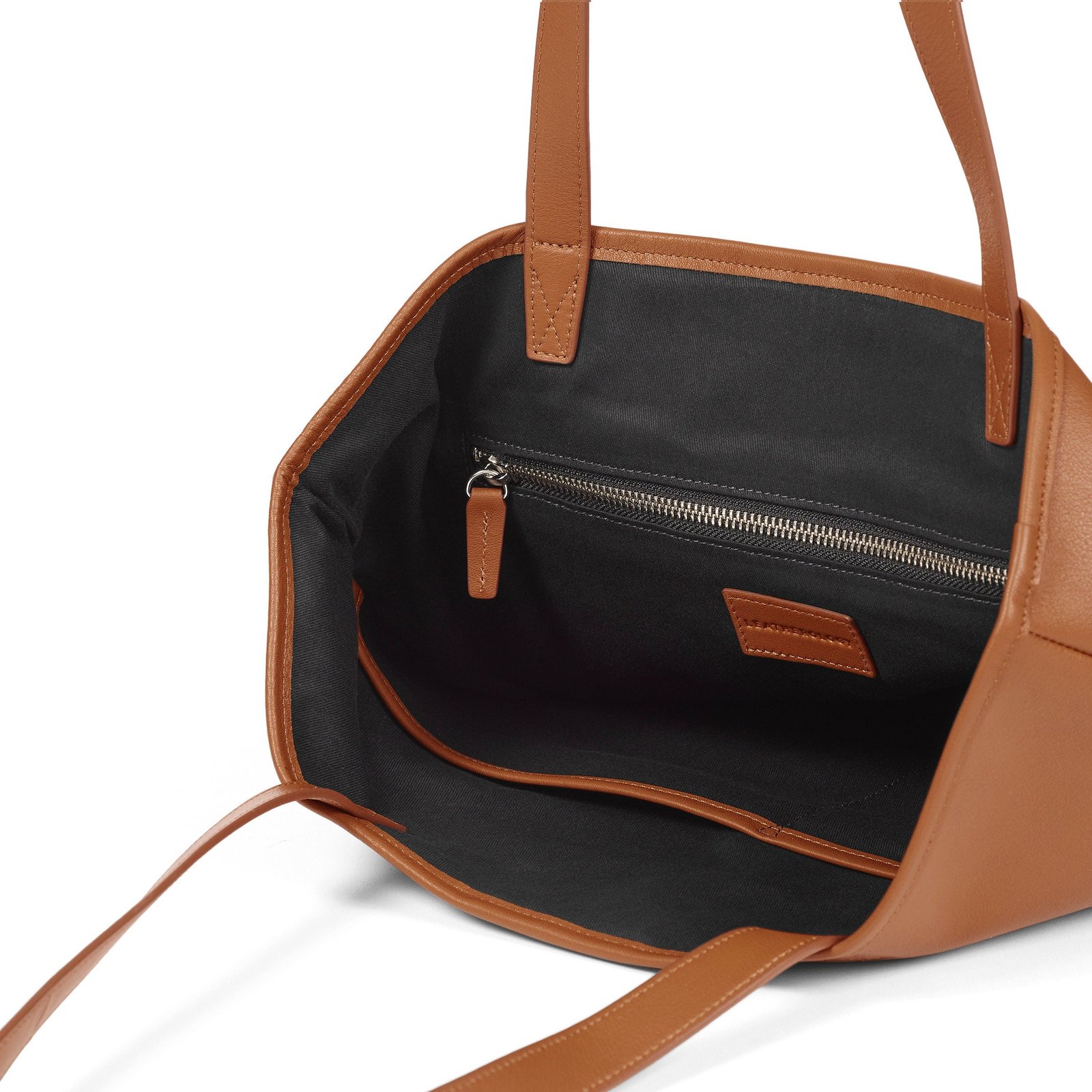 Uptown Vertical Tote Cognac - Image 4