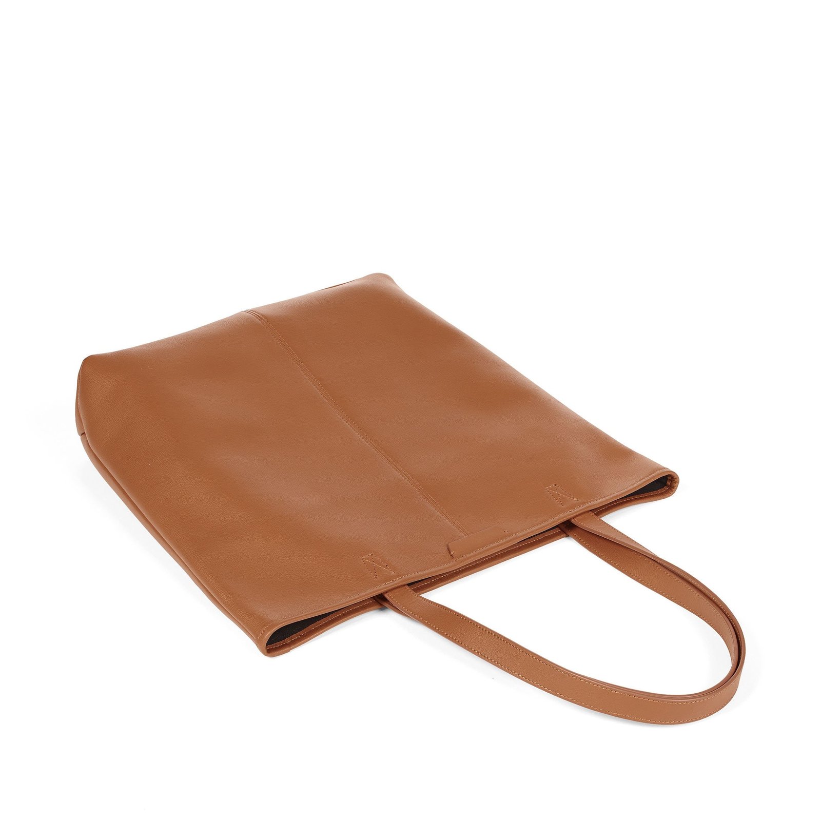 Uptown Vertical Tote Cognac - Image 5